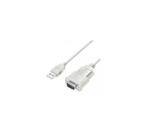Yuanxin USB Male to Serial (RS-232) Male 1.8 Meter Grey Cable