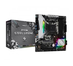 ASRock 	B450M Steel Legend Micro ATX Motherboard