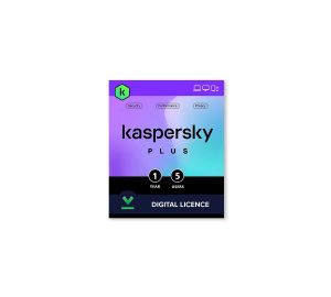 Kaspersky Plus 5 User 1 Year