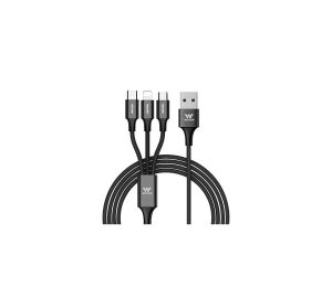 Walton WUAW001SN Black Data & Charging Cable