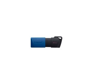 KINGSTON 64GB DATATRAVELER EXODIA M USB FLASH DRIVE (BLUE)​