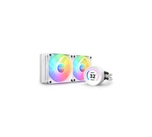 NZXT Kraken Elite 240 RGB 240mm AIO Liquid CPU Cooler White
