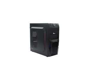 PC Power 180D Mid Tower Black ATX Desktop Case with Standard PSU