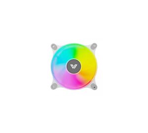 Value-Top W1292S 12CM White Static RGB Case Fan
