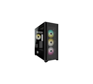 Corsair iCUE 7000X RGB Tempered Glass Full-Tower ATX Case (Black)