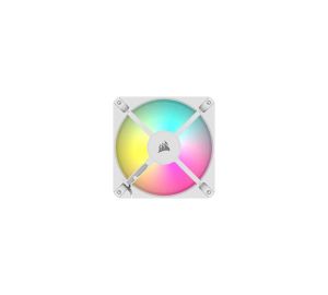 Corsair iCUE AR120 Digital ARGB PWM 120mm (1xFAN) White Casing Cooling Fan