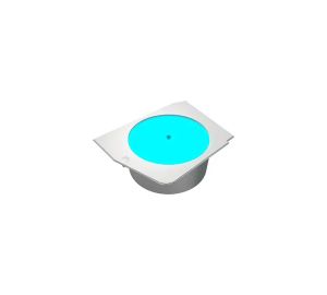 Cougar FV270 Luminous Rotating Platform - white