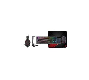 FANTECH P51 Power Bundle Keyboard, Mouse, Mouse Pad, Headphone, Headphone Stand