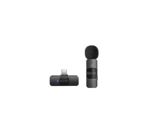 BOYA BY-V10 Ultracompact 2.4GHz Wireless Microphone System for Type-C Device