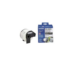 Brother DK-22205 (62mm x 30.4mm) Black on White Label Roll