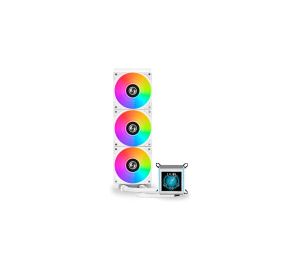 LIAN LI GA II LCD 360 AIO Liquid Cooler White