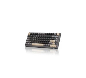 Royal Kludge RK M75 RGB Tri-Mode Hot-Swappable Silver Switch Mechanical Keyboard