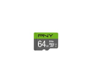 PNY 64GB Elite Class 10 U1 microSD Memory Card
