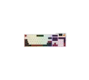 AJAZZ AK35I V4 Tri-Mode RGB Keyboard - Black Beige Red