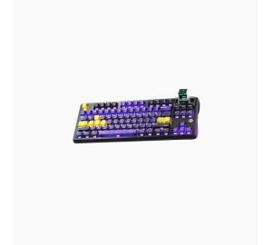 AJAZZ MK87 Tri-Mode Mechanical Keyboard - Transparent Purple