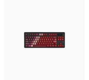 AJAZZ MK87 Tri-Mode Mechanical Keyboard - Transparent Red