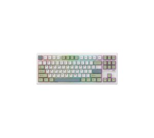 AJAZZ QS87 MAX Tri-Mode CNC Aluminum Keyboard - Plus White