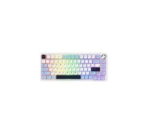 Ajazz AK820 MAX PLUS Tri-Mode Mechanical Keyboard - Blue White Dark Blue