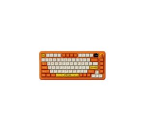 Ajazz AK820 MAX PLUS Tri-Mode Mechanical Keyboard - Cheese Orange