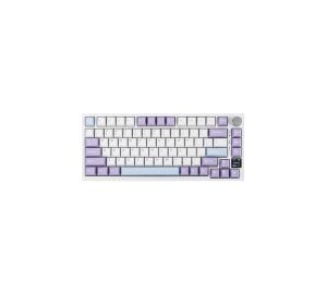Ajazz AK820 Pro Tri-Mode Mechanical Keyboard - Purple White