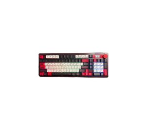 LINGBAO K98 Pro Tri-Mode Mechanical Keyboard – Flame Scale Tenghui