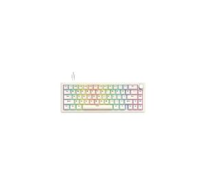 Fantech ATOM X66 MK614 Gasket Mechanical Keyboard White