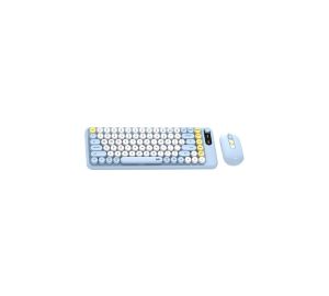 Fantech GO Mochi 85 WK898 Wireless Keyboard Mouse Combo Blue