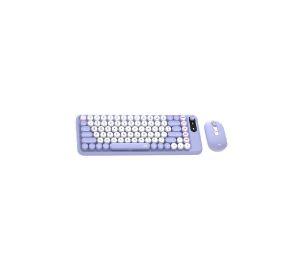 Fantech GO Mochi 85 WK898 Wireless Keyboard Mouse Combo Purple