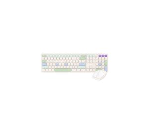 Fantech GO POP WK895 Wireless Keyboard-Mouse Combo Beige