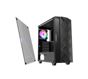 Gamemax Black Diamond 3601 Mid Tower Gaming Casing