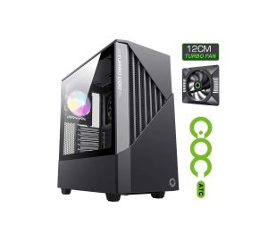 Gamemax Contac COC BG Mid Tower Gaming Casing