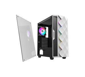 Gamemax White Diamond 3601 Mid Tower Gaming Casing