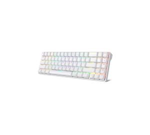 RK Royal Kludge RK71 Dual Mode RGB (Blue Switch) Mechanical Gaming White Keyboard