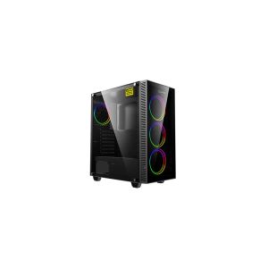 Gamemax Draco XD Mid Tower Black ATX Gaming Casing