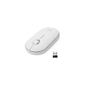 Logitech Pebble M350 Wireless Off-White Mouse
