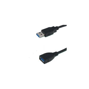 Yuanxin USB Male to Female 1.5 Meter Black Extension Cable