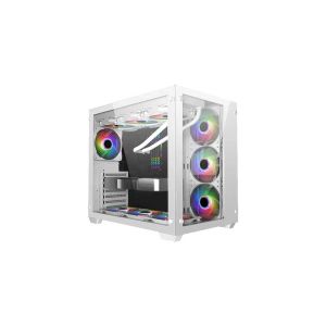 PC Power ICEBERG RGB White Gaming Casing