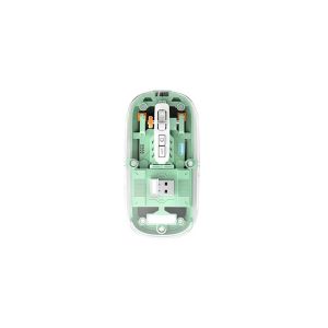 PC Power PGM-P4 RGB Bluetooth Mouse (Green Transparent)