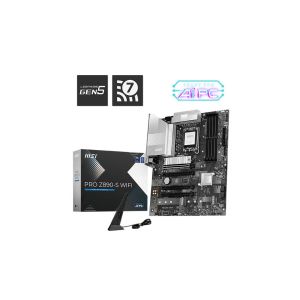 MSI PRO Z890-S WIFI Intel Z890 Chipset LGA 1851 Black Motherboard