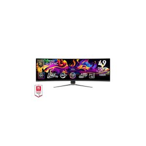 MSI MPG 491CQPX QD-OLED 49" 240Hz Curved Gaming Monitor