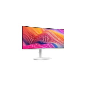 MSI Modern MD342CQPW 34 Inch UWQHD 120Hz VA Curved White Gaming Monitor