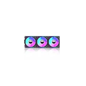 Jungle Leopard JM-V2 120mm Infinite Mirror Building block ARGB Casing Fan (Black)