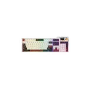 AJAZZ AK35I V4 Tri-Mode RGB Keyboard - Black Beige Red