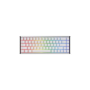 ALUX 68 HE Full Aluminum Keyboard   White Side Printed