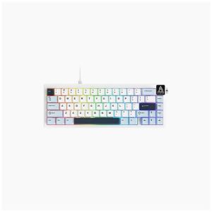 Ajazz AK650 Blue White Blue Wired Mechanical Keyboard