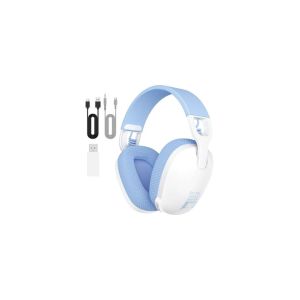 ONIKUMA B2 2.4Ghz Tri-mode 7.1 Surround Sound Lightweight Gaming Headset  White