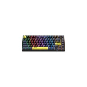 ONIKUMA G52 82-Key RGB Wired Mechanical Keyboard Black