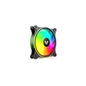 Value-Top 1298ARGB 12CM Ring Light ARGB Fan (Black)