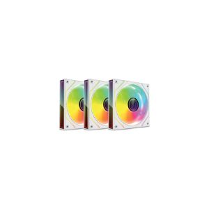 Value-Top CR10-W1236ARGB 12CM Infinite Mirror ARGB Fan Kit (White)