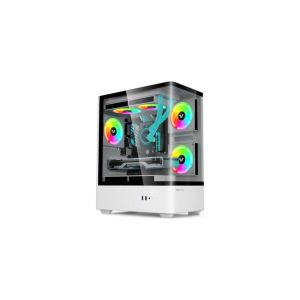 Value-Top NUBIA20 F5W-MI Micro ATX Full White Gaming Casing